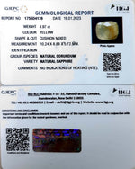 Load image into Gallery viewer, 4.97/CT Natural Ceylonese Pukhraj with Govt Lab Certificate-(6771)
