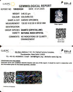 Load image into Gallery viewer, Spathik Shree hanuman Natural Rock Crystal with Govt. Lab Certificate-300