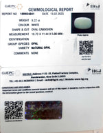 Load image into Gallery viewer, 9.22/CT Natural Fire Opal with Govt. Lab Certificate-(4551)