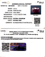 Load image into Gallery viewer, 5.84/CT Natural Neo Burma Ruby with Govt. Lab Certificate (4551)