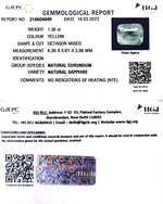 Load image into Gallery viewer, 1.36/CT Natural White Sapphire with Govt Lab Certificate-8991