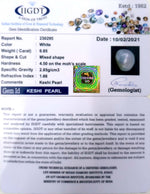 Load image into Gallery viewer, 6.65/CT Keshi Pearl