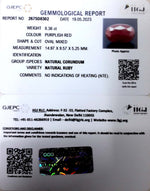 Load image into Gallery viewer, 8.36/CT Natural Neo Burma Ruby with Govt. Lab Certificate (2331)