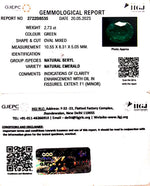Load image into Gallery viewer, 2.73/CT Natural Panna Stone with Govt. Lab Certificate (23310)