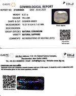 Load image into Gallery viewer, 6.57/CT Natural Ceylonese Pukhraj with Govt Lab Certificate (6771)