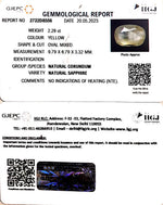 Load image into Gallery viewer, 2.29/CT Natural Ceylonese Pukhraj with Govt Lab Certificate (4551)