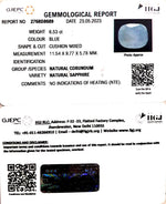 Load image into Gallery viewer, 6.53/CT Natural Blue Sapphire with Govt Lab Certificate (4551)