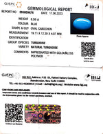Load image into Gallery viewer, 8.56/CT Natural Govt. Lab Certified Turquoise (832)