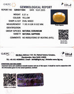 Load image into Gallery viewer, 6.37/CT Natural Ceylonese Pukhraj with Govt Lab Certificate-4551