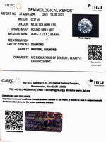 Load image into Gallery viewer, 0.37/Cents Natural Diamond with Govt. Lab Certificate (120000)