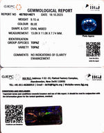 Load image into Gallery viewer, 9.15/CT Blue Topaz with Govt Lab Certificate-(1665)