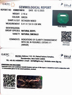 Load image into Gallery viewer, 2.19/CT Natural Panna Stone with Govt. Lab Certificate (6771)