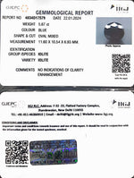 Load image into Gallery viewer, 5.67/CT Natural Iolite with Govt Lab Certificate (1221)