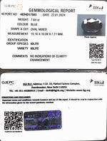 Load image into Gallery viewer, 7.64/CT Natural Iolite with Govt Lab Certificate (1221)