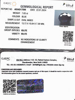 Load image into Gallery viewer, 7.63/CT Natural Iolite with Govt Lab Certificate (1221)