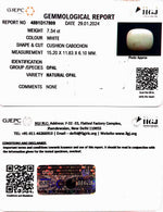 Load image into Gallery viewer, 7.34/CT Natural Fire Opal with Govt. Lab Certificate (4551)