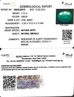 Load image into Gallery viewer, 4.72/CT Natural Panna Stone with Govt. Lab Certificate-2331