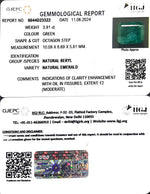 Load image into Gallery viewer, 3.91/CT Natural Panna Stone with Govt. Lab Certificate-6771