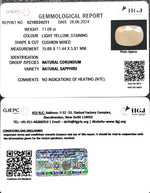 Load image into Gallery viewer, 11.09/CT Natural Ceylonese Pukhraj with Govt Lab Certificate-2331
