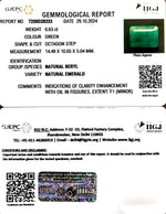 Load image into Gallery viewer, 6.63/CT Natural Panna Stone with Govt. Lab Certificate-8991