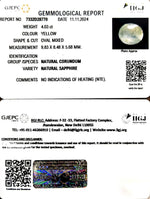 Load image into Gallery viewer, 4.03/CT Natural Ceylonese Pukhraj with Govt Lab Certificate-12210