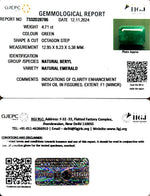 Load image into Gallery viewer, 5.71/CT Natural Panna Stone with Govt. Lab Certificate-3441