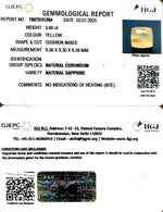 Load image into Gallery viewer, 5.60/CT Natural Ceylonese Pukhraj with Govt Lab Certificate-6771