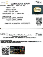 Load image into Gallery viewer, 4.72/CT Natural Ceylonese Pukhraj with Govt Lab Certificate-6771