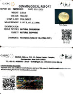 Load image into Gallery viewer, 3.93/CT Natural Ceylonese Pukhraj with Govt Lab Certificate-6771