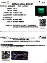 Load image into Gallery viewer, 3.09/CT Natural Panna Stone with Govt. Lab Certificate (3441)