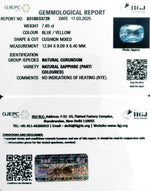 Load image into Gallery viewer, 7.65/CT Natural Pitambari Stone with Govt Lab Certificate