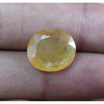 Load image into Gallery viewer, 7.86 Ratti Natural yellow sapphire with Govt Lab Certificate