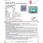 Load image into Gallery viewer, 3.64 Ratti Natural Panna Stone with Govt. Lab Certificate (56610)