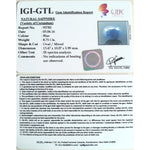 Load image into Gallery viewer, 9.72 Ratti blue sapphire with Govt Lab Certified-(2331)
