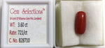 Load image into Gallery viewer, 3.60/CT Natural Red Coral With Govt. Lab Certificate (721)