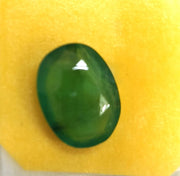 3.87/CT Natural Panna Stone with Govt. Lab Certificate (34410)