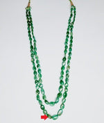 Load image into Gallery viewer, 455.22/CT Natural Panna Beads with Govt. Lab Certificate