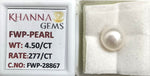Load image into Gallery viewer, 5.00 Ratti Natural Fresh Water Pearl With Lab Certificate
