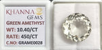 Load image into Gallery viewer, 10.40/CT Green Amethyst (450)
