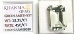 Load image into Gallery viewer, 13.25/CT Green Amethyst (450)