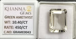 Load image into Gallery viewer, 10.40/CT Green Amethyst (450)