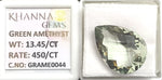 Load image into Gallery viewer, 13.45/CT Green Amethyst (450)