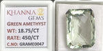 Load image into Gallery viewer, 18.75/CT Green Amethyst (450)