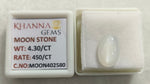 Load image into Gallery viewer, 4.3/CT Moon Stone with Govt. Lab Certificate (450)
