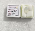 Load image into Gallery viewer, 5.25/CT Moon Stone with Govt. Lab Certificate