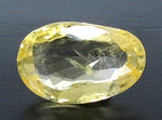 Load image into Gallery viewer, 4.53/CT Natural Yellow Sapphire With Govt Lab Certificate (34410)
