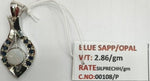 Load image into Gallery viewer, 2.86/GM BLUE SAPPHIRE/ OPAL (2750)