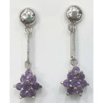 Load image into Gallery viewer, Amethyst Silver Tops