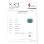 Load image into Gallery viewer, 3.94/CT Natural Panna Stone with Govt. Lab Certificate (4551)