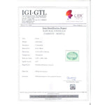Load image into Gallery viewer, 4.26 Ratti Natural Panna Stone with Govt. Lab Certificate (23310)